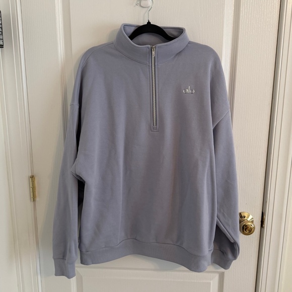 Brand New Accolade 1/4 Zip Pullover Winter Frost Large - Picture 6 of 9